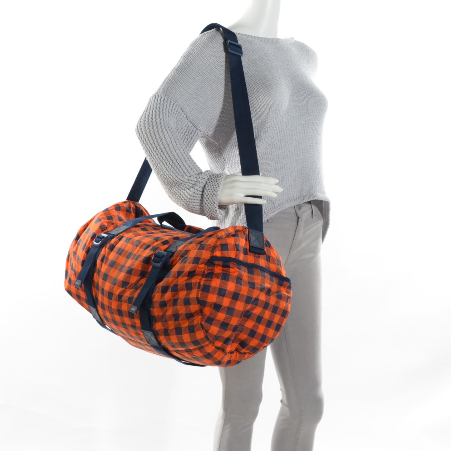 Nylon Damier Masai Adventure Practical Orange