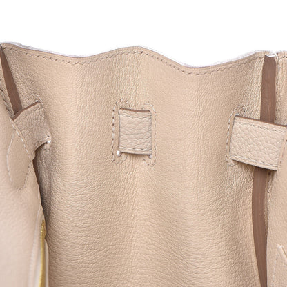 Hermes Togo Birkin 30 Craie 11 of 34