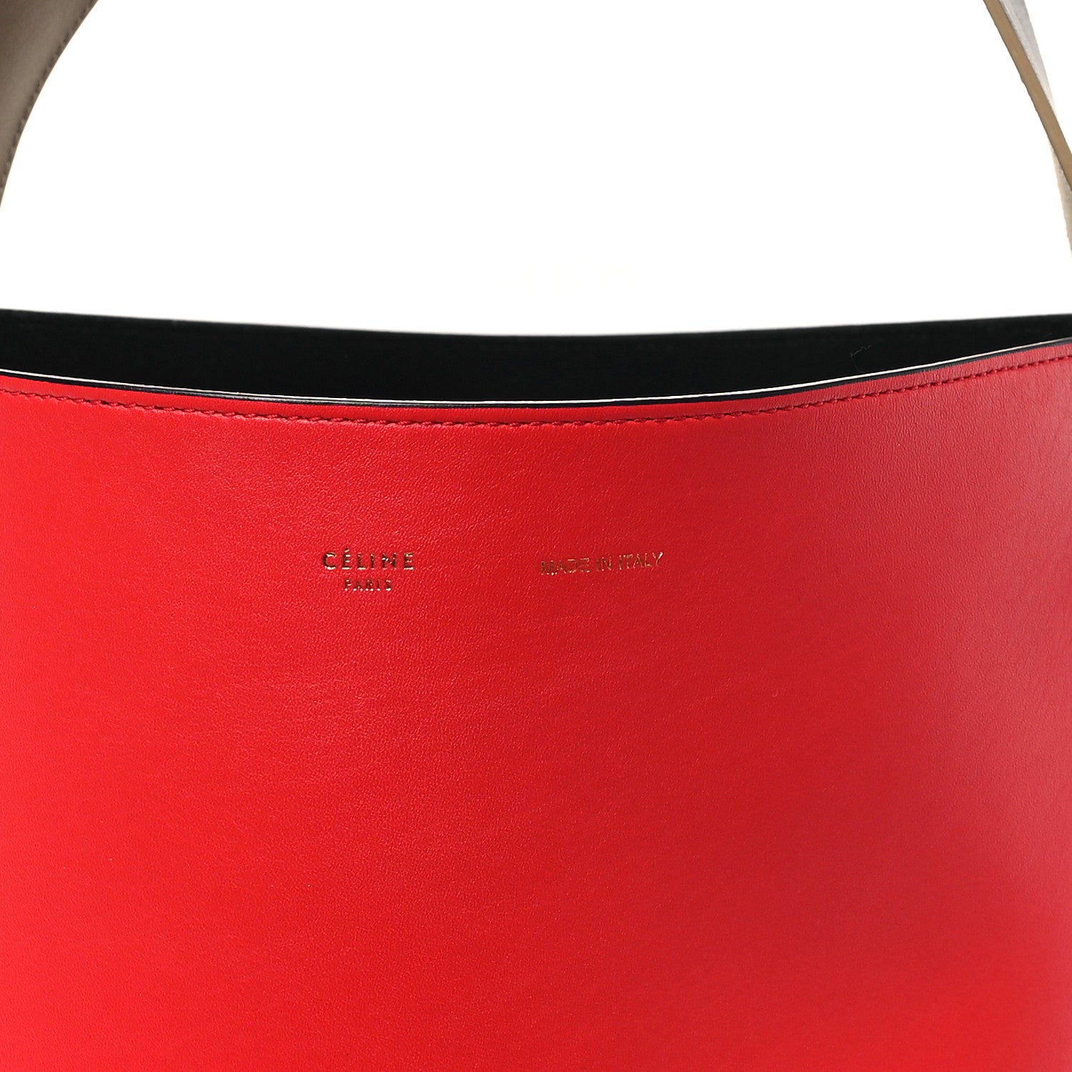 Celine Shiny Smooth Calfskin Small Twisted Cabas Chili Pale Pink 8 of 12