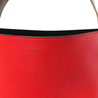 Celine Shiny Smooth Calfskin Small Twisted Cabas Chili Pale Pink 8 of 12