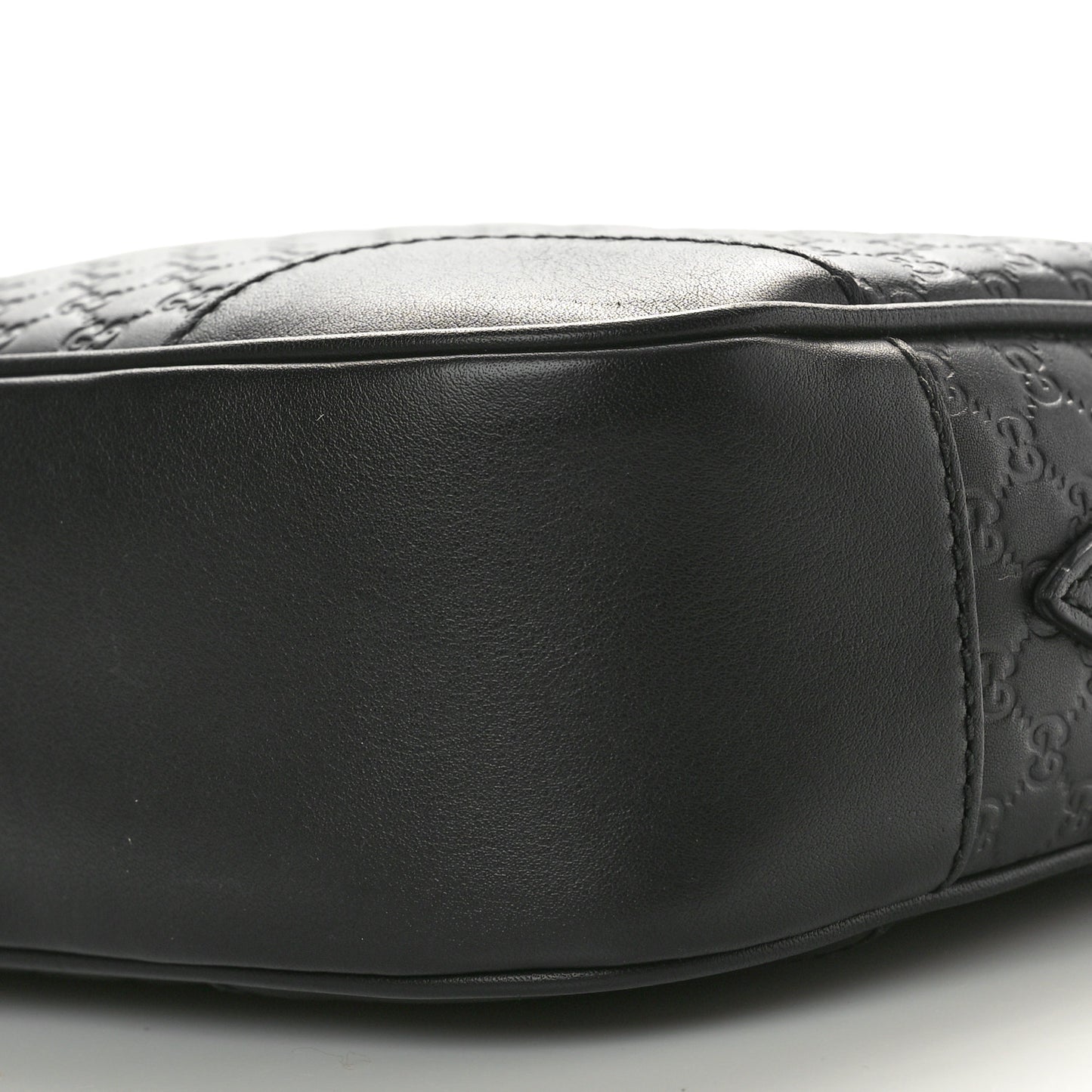 Microguccissima Mini Bree Messenger Bag Black