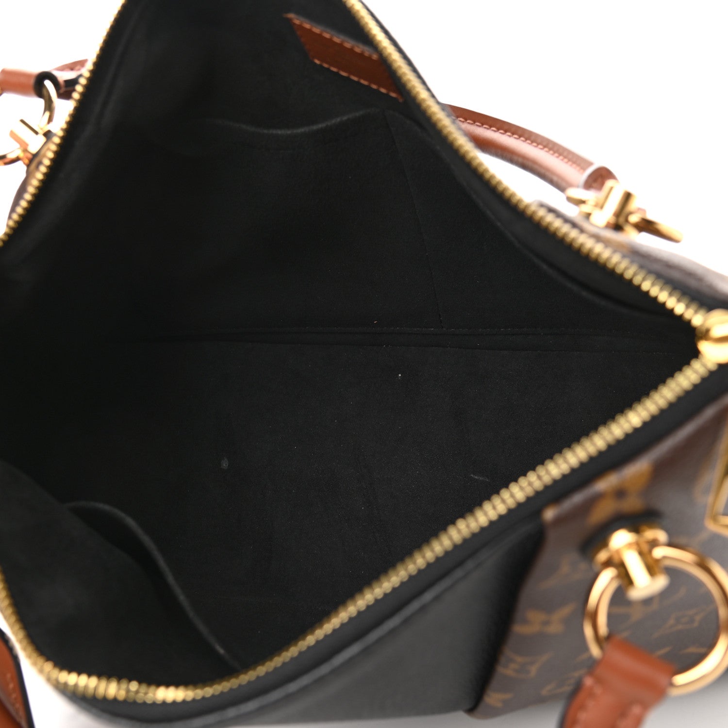 Louis Vuitton Monogram V Tote MM Black 5 of 13