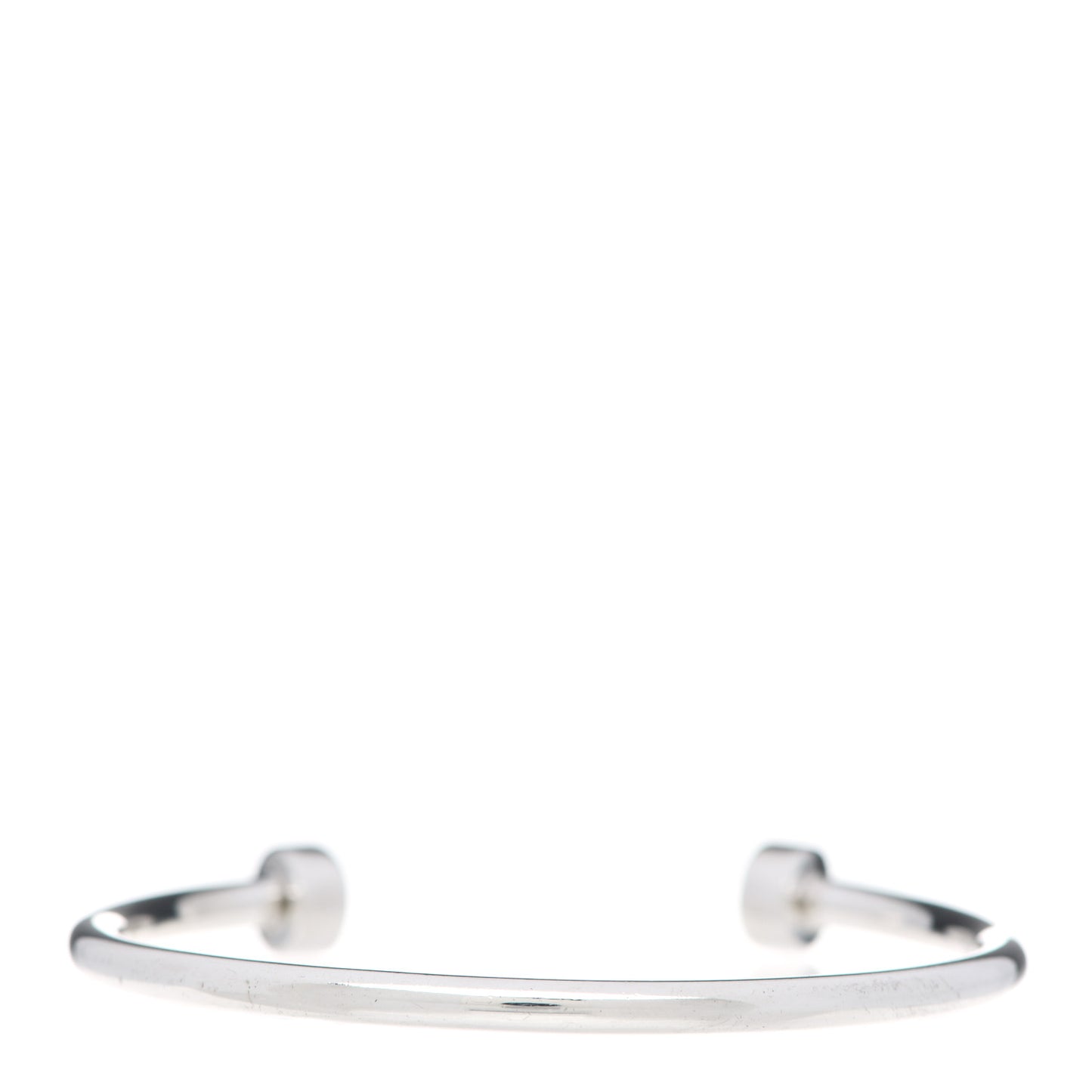 Sterling Silver Return to Tiffany Narrow Circle Edge Cuff Bracelet
