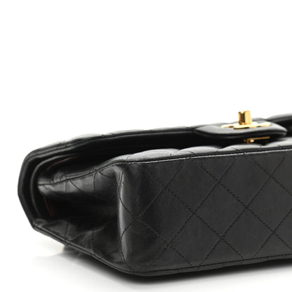 Chanel Lambskin Quilted Small Double Flap Black 9 of 13