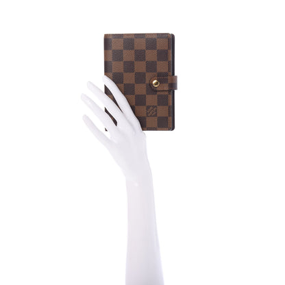 Louis Vuitton Damier Ebene Small Ring Agenda Cover 2 of 7