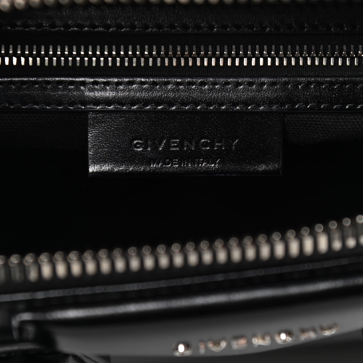 Givenchy Shiny Lord Calfskin Small Antigona Black 6 of 8