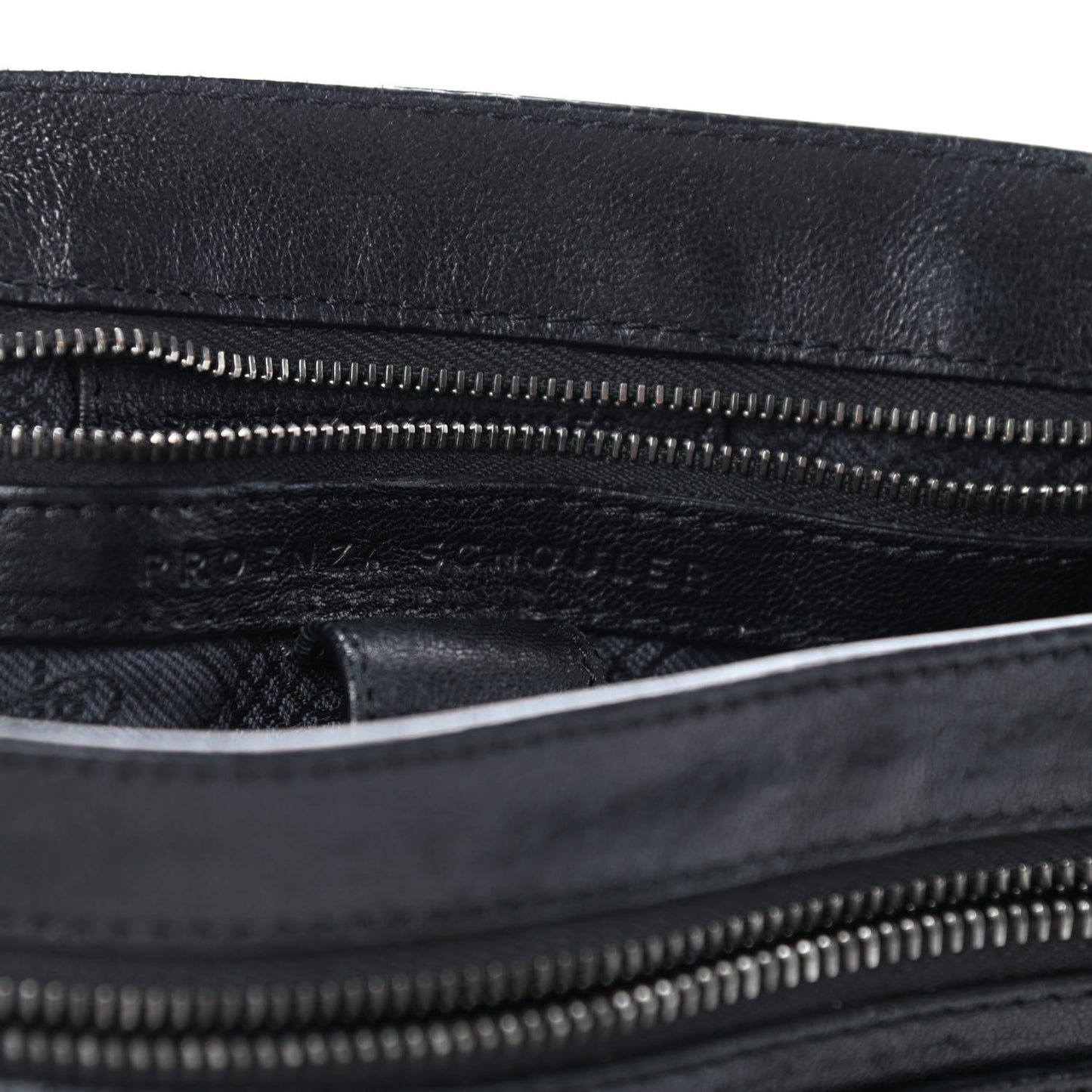 Lambskin Medium PS1 Satchel Black