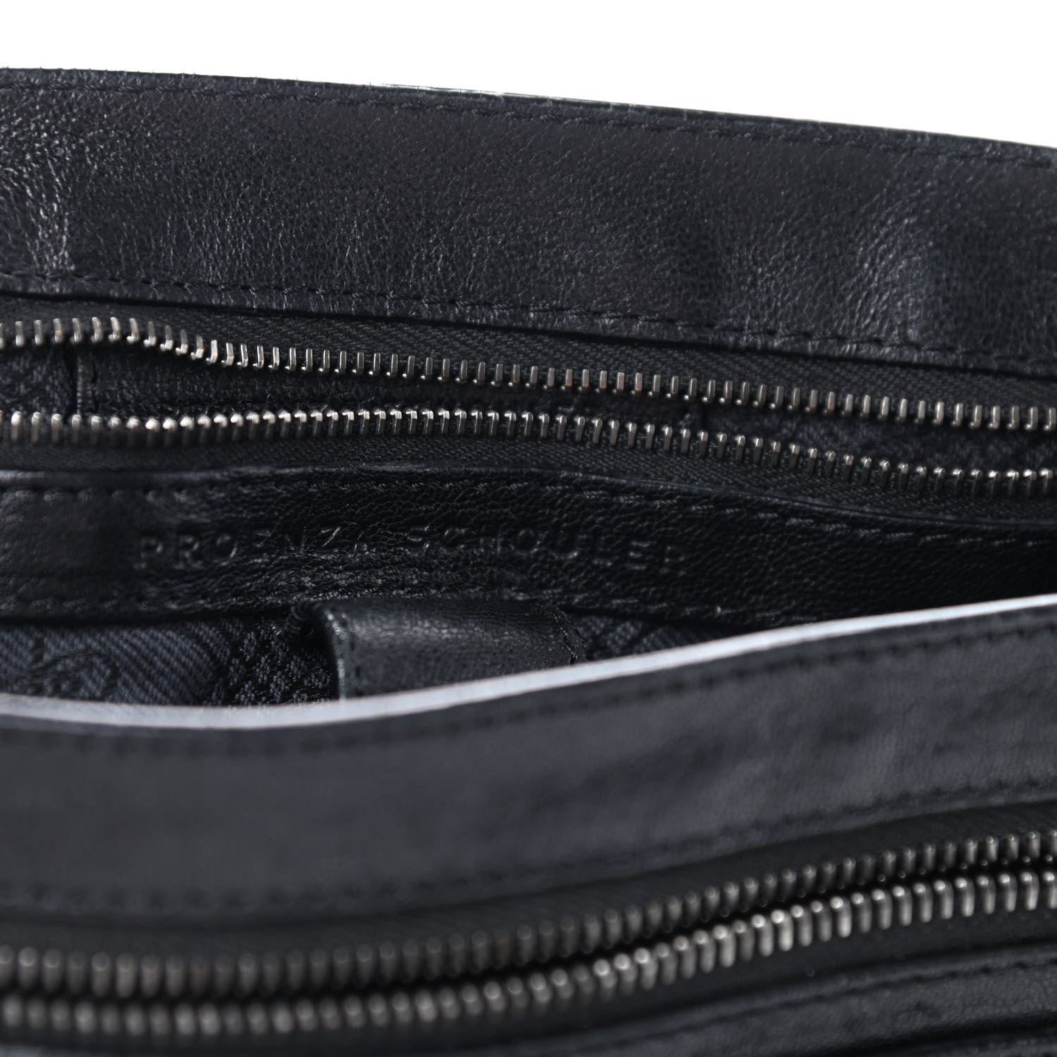 Proenza Schouler Lambskin Medium PS1 Satchel Black 7 of 10