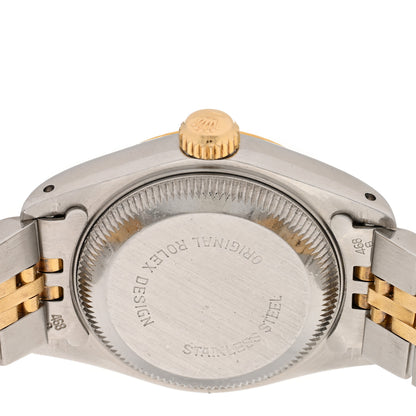 Rolex Stainless Steel 18K Yellow Gold 26mm Oyster Perpetual Datejust Watch Champagne 69173 4 of 4