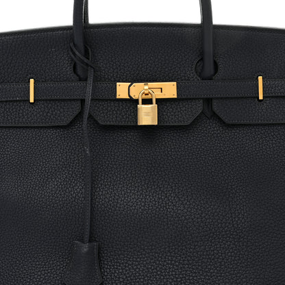 Hermes Togo Birkin 40 Bleu Indigo 8 of 11