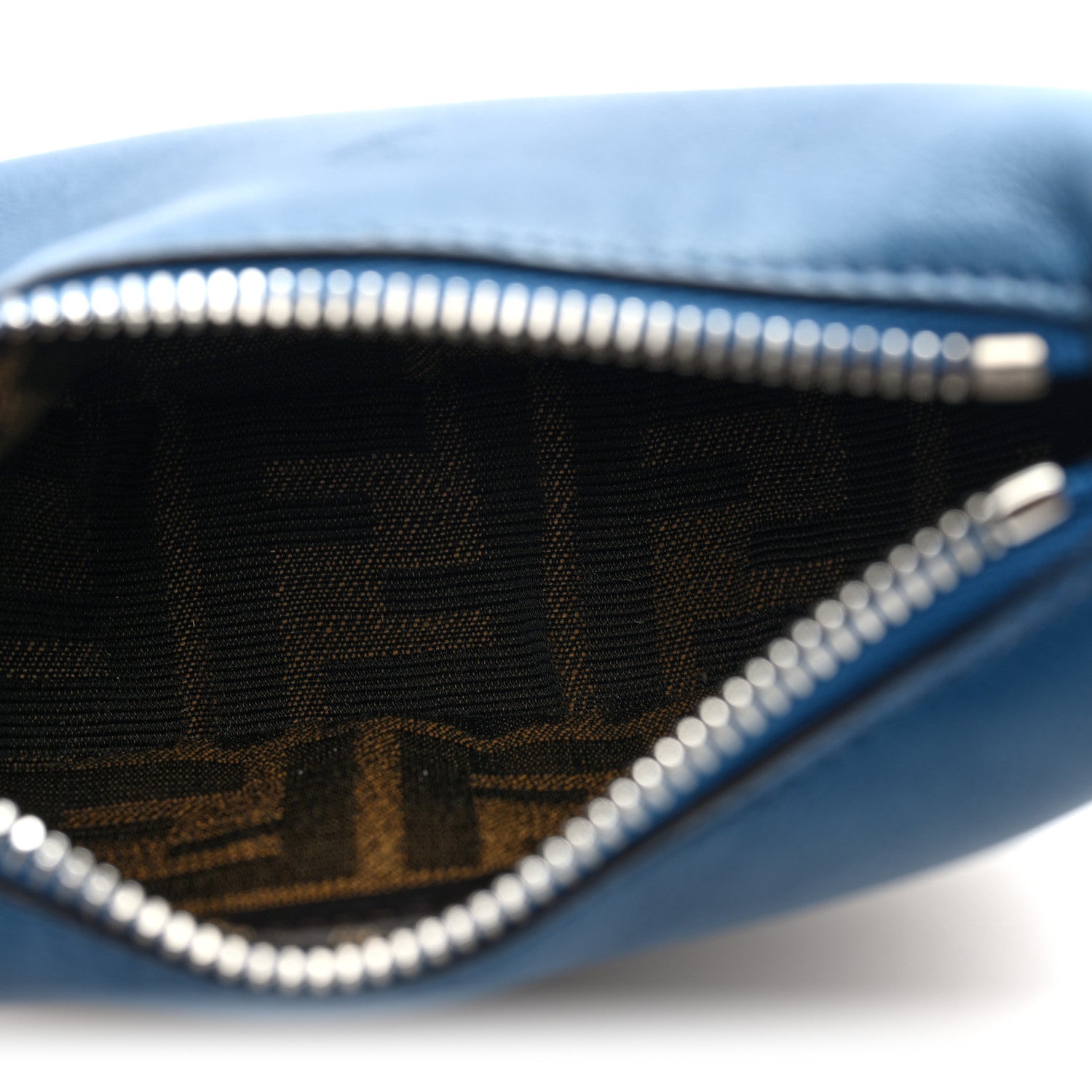 Fendi Vitello Grace Matte Nano Fendigraphy Hobo Charm Mirto 5 of 7