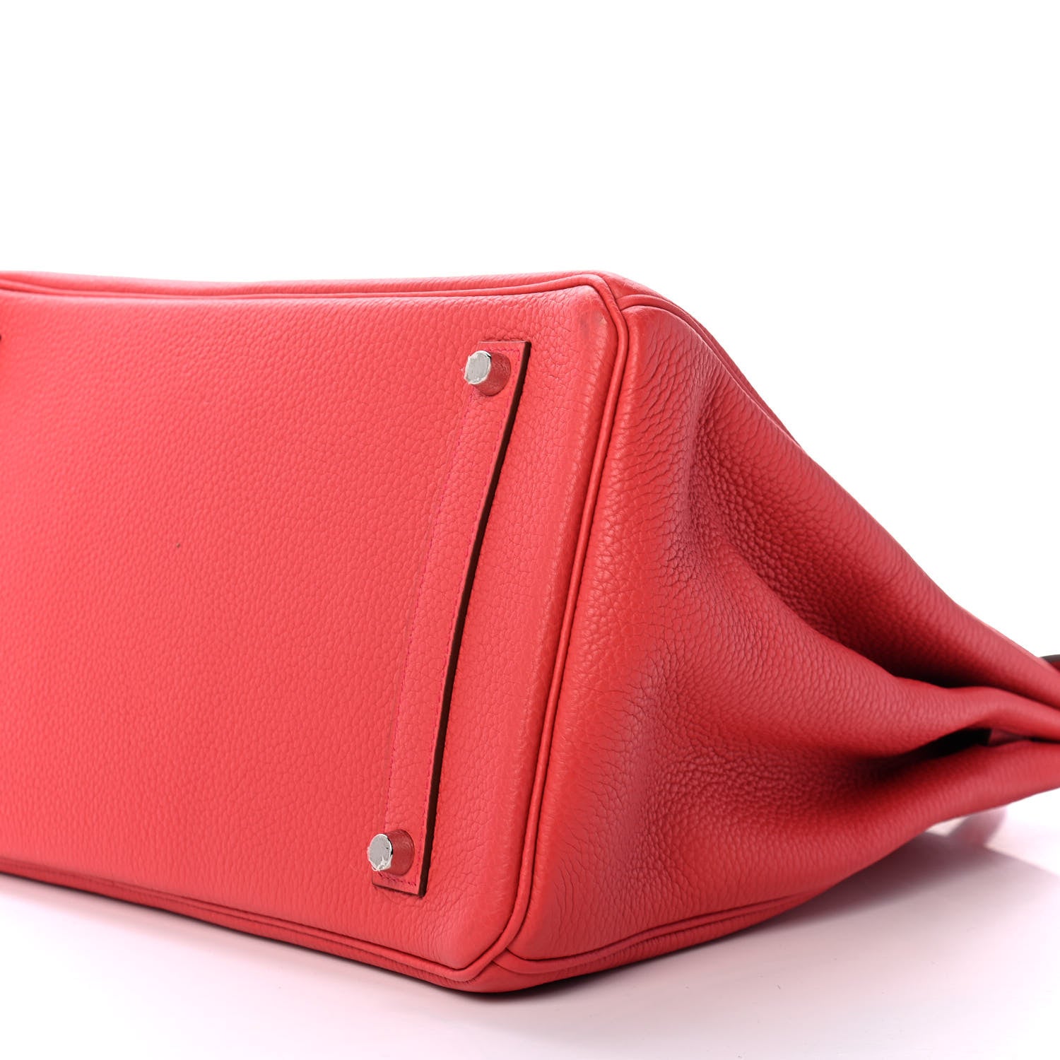 Hermes Taurillon Clemence Birkin 35 Rose Jaipur 8 of 9