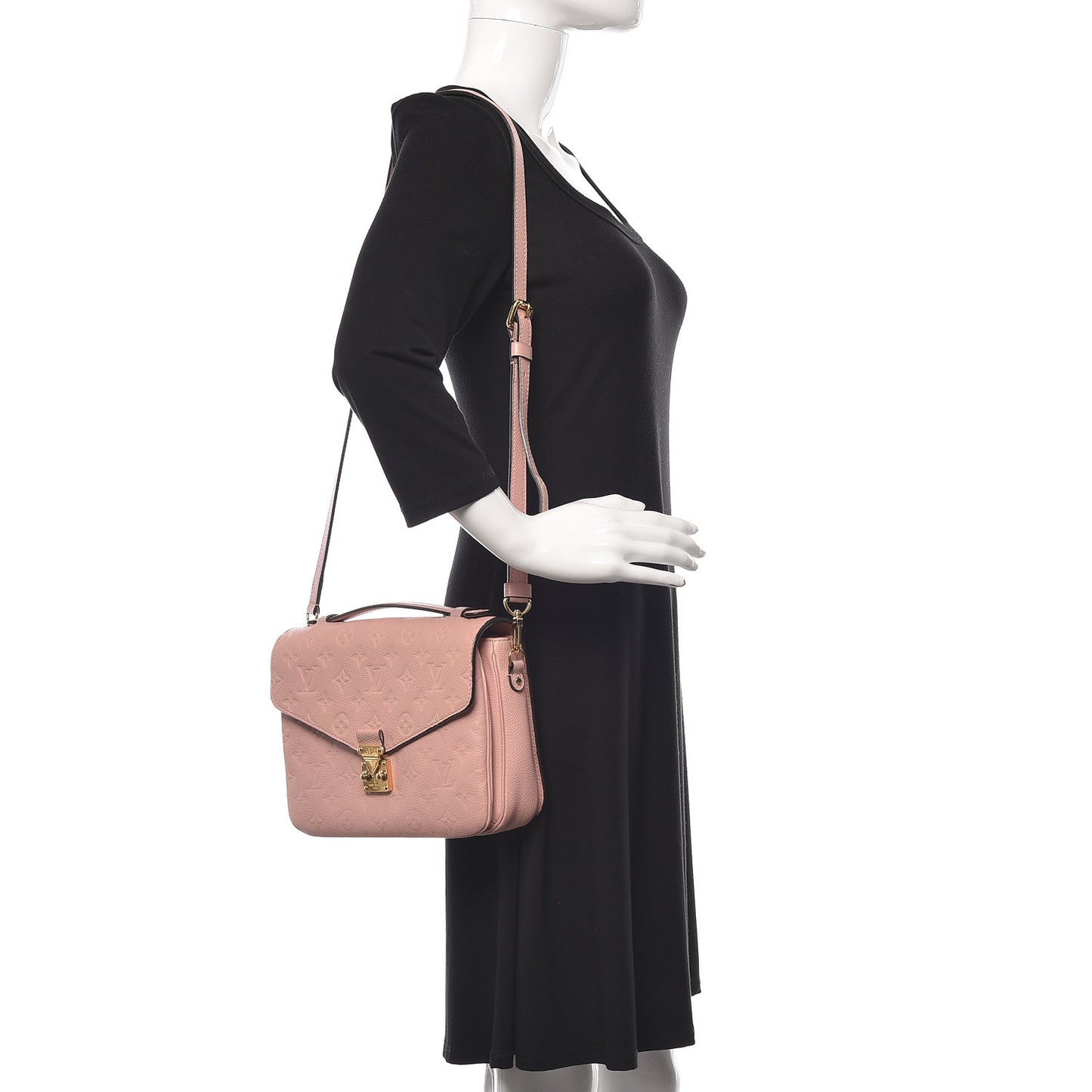 Empreinte Pochette Metis Rose Poudre
