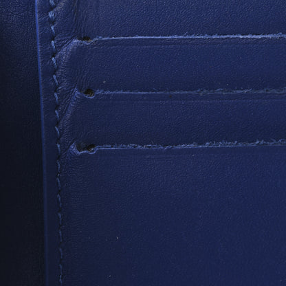 Louis Vuitton Taurillon Illusion Pocket Organizer Bleu Rose 7 of 14