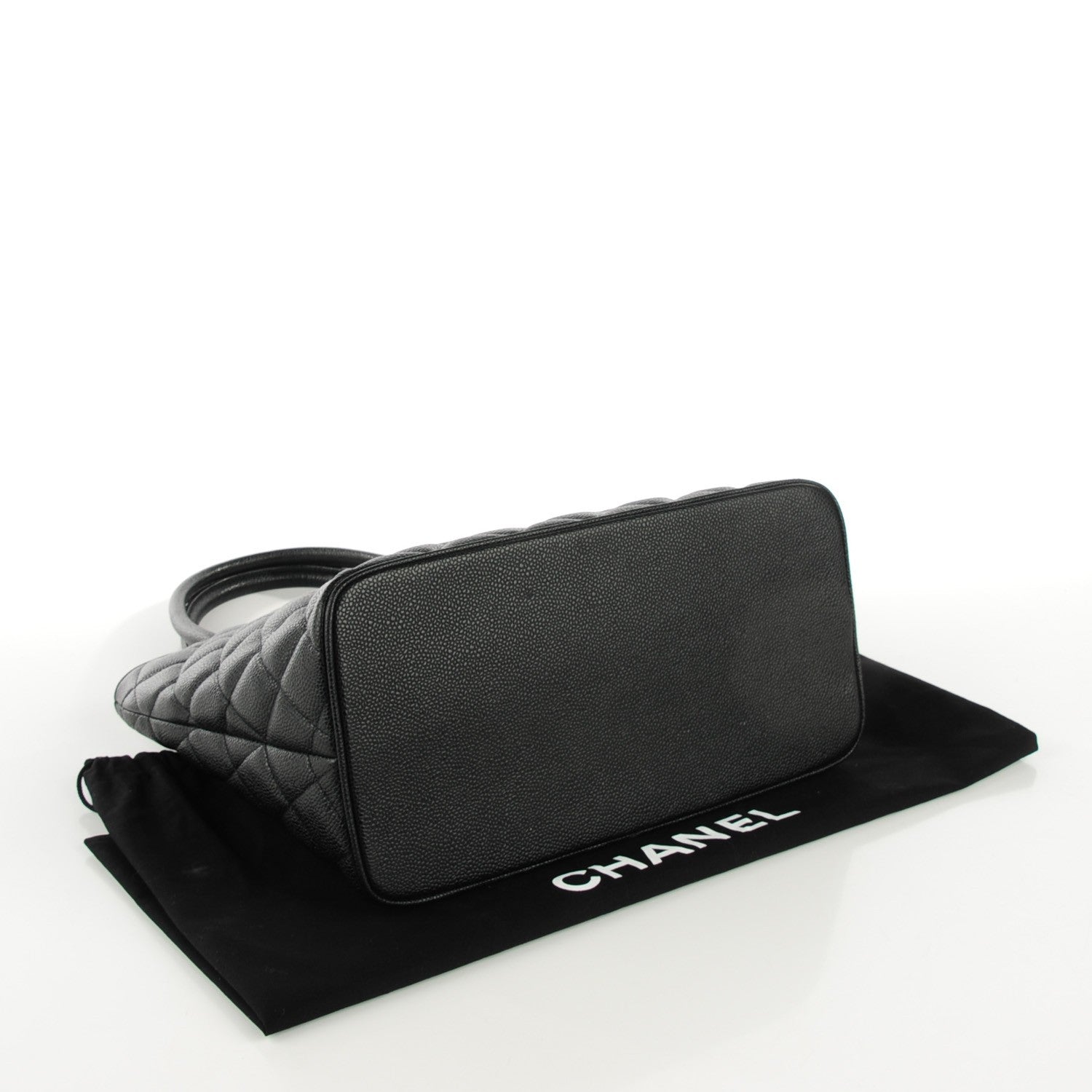 Chanel Caviar Quilted Medallion Tote Black 4 of 8