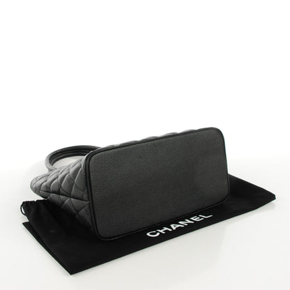 Chanel Caviar Quilted Medallion Tote Black 4 of 8