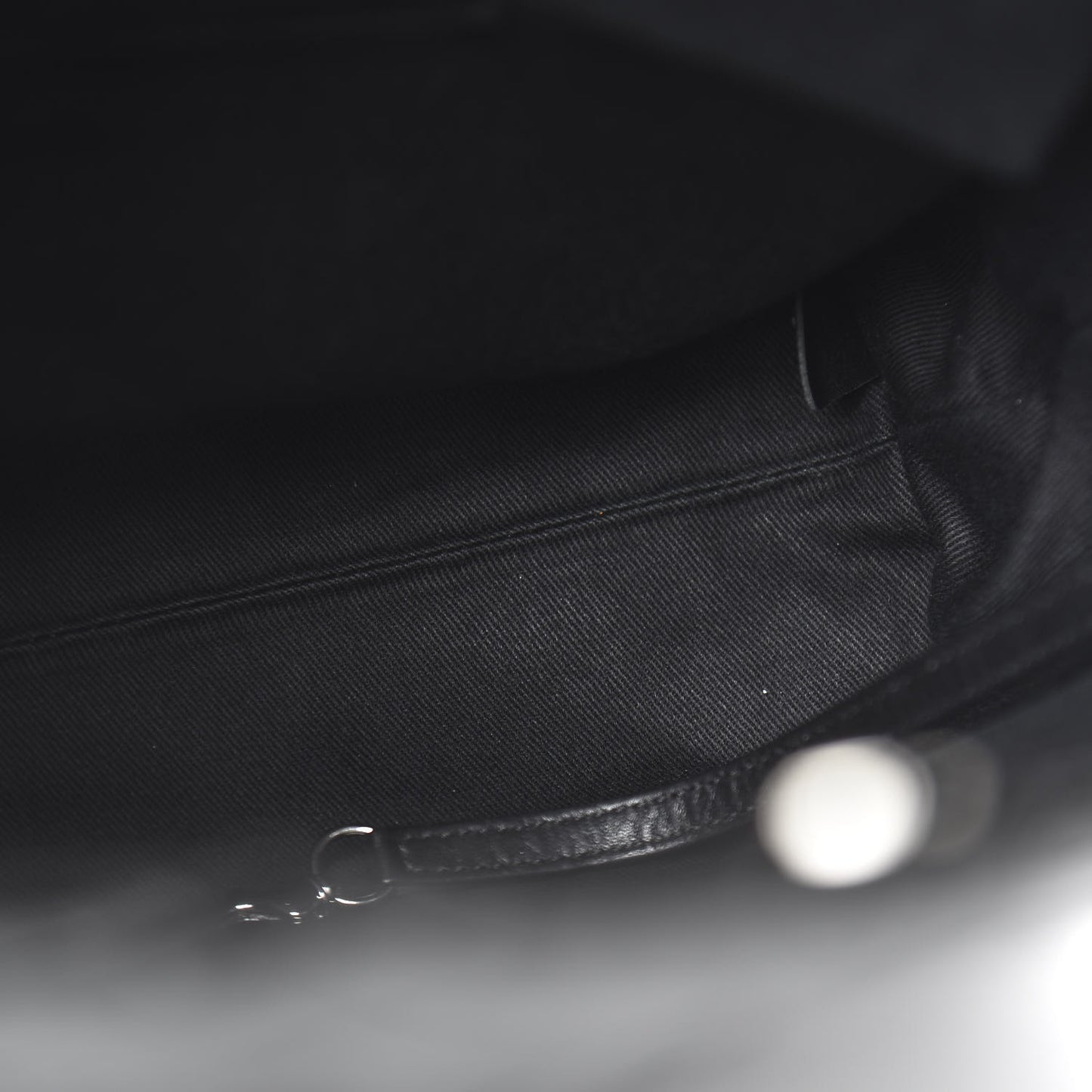 Vinyl Quilted In The Business North South Tote Black