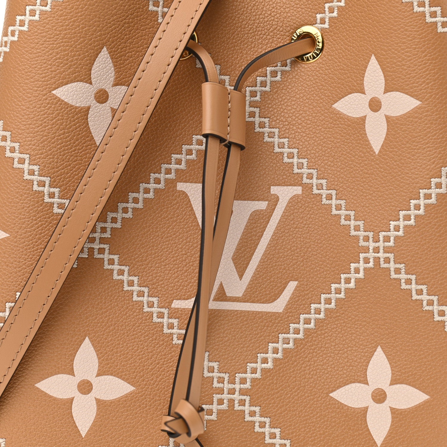 Louis Vuitton Empreinte Monogram Giant Broderies Neonoe MM Arizona 8 of 11