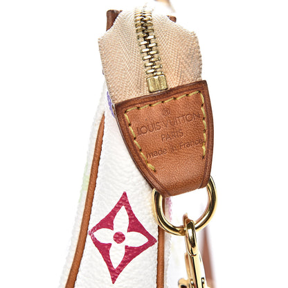 Louis Vuitton Monogram Multicolor Pochette Accessories White 7 of 12