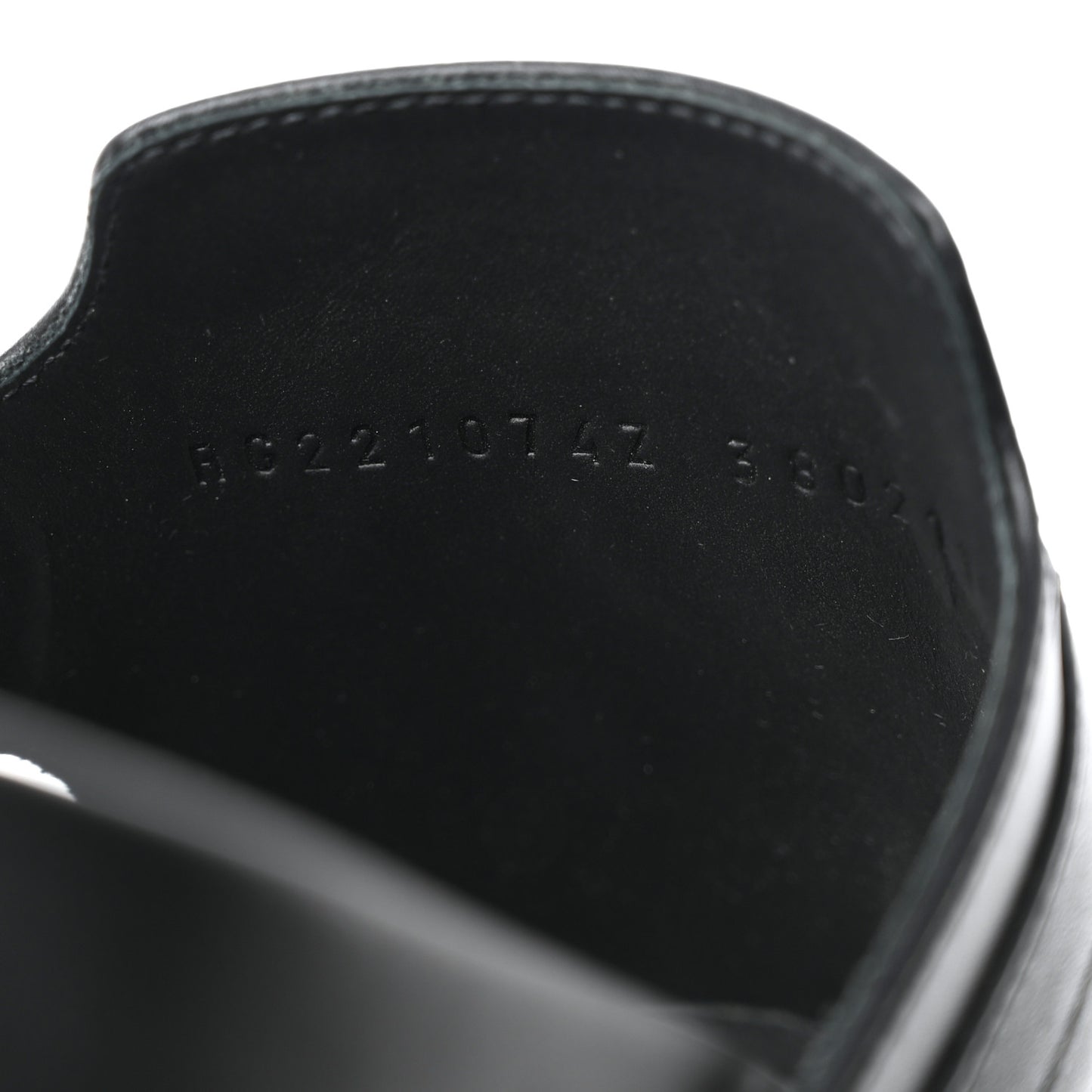 Calfskin Womens Empire Sandals 38 Black