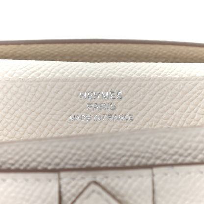 Hermes Epsom Bearn Gusset Wallet Craie 6 of 8