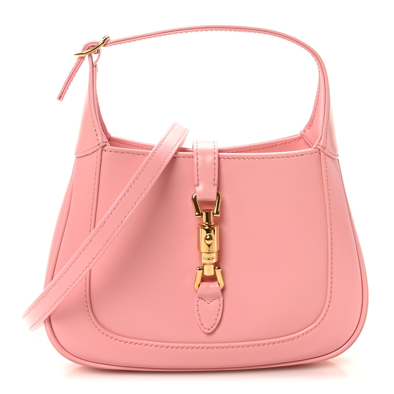 Gucci Boarded Dyana Lux Calfskin Mini Jackie 1961 Hobo Wild Rose 1 of 9