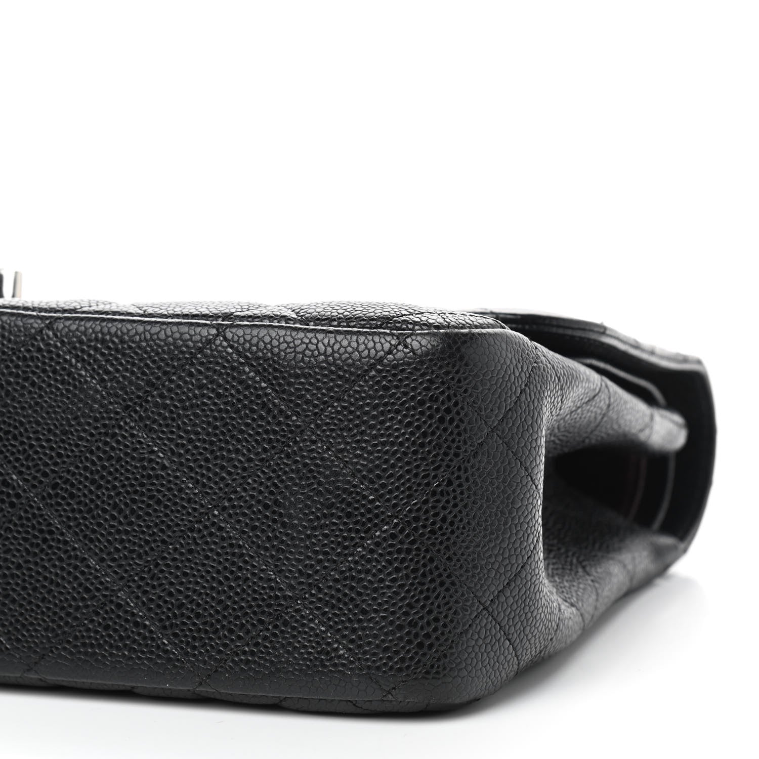 Chanel Caviar Quilted Jumbo Double Flap Black 7 of 10