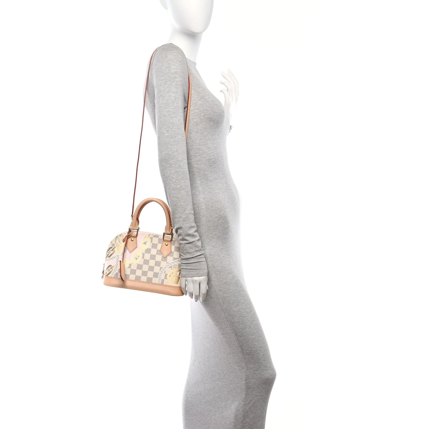 Damier Azur Nautical Alma BB
