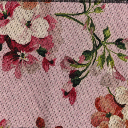 Gucci Wool GG Monogram Miniorophin Scarf Shell Pink 4 of 4