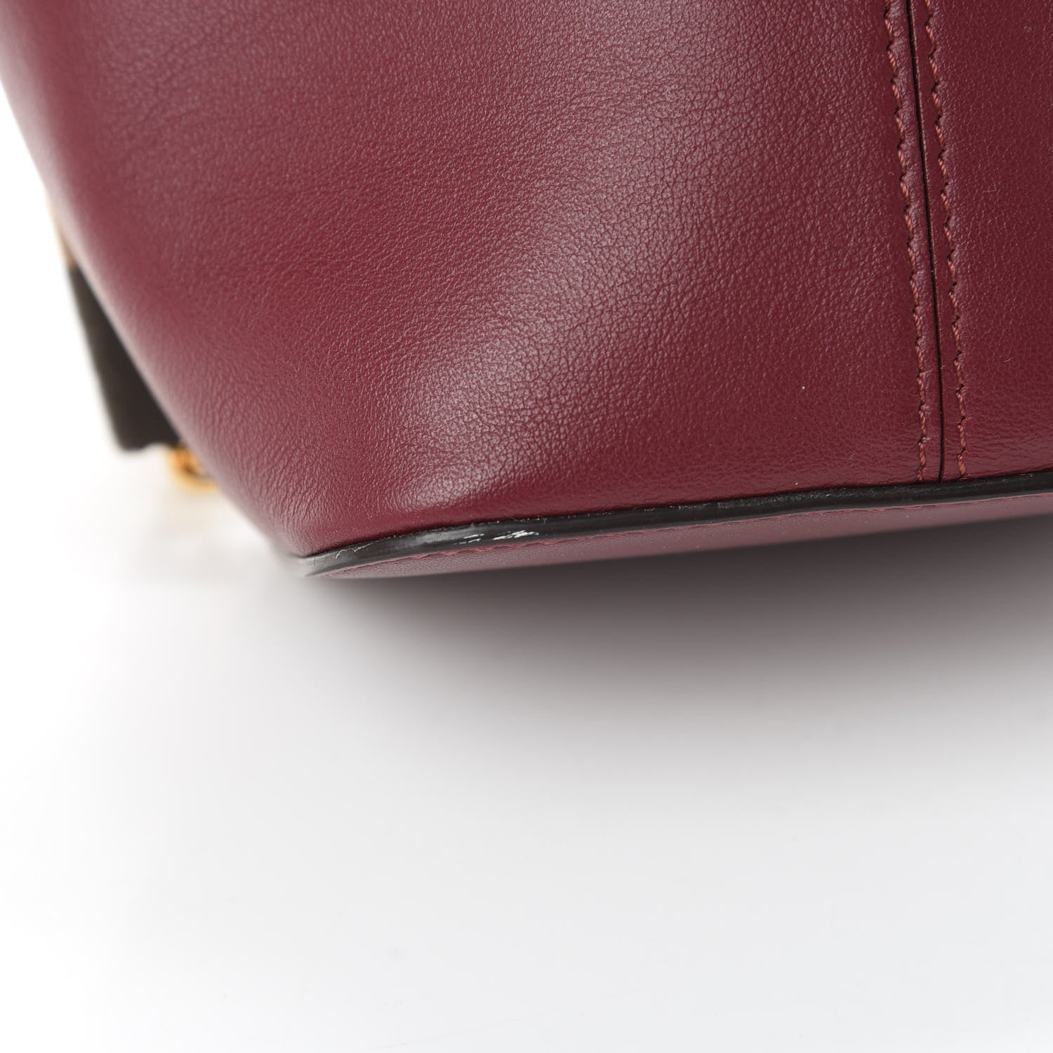 Fendi Vitello Grace Matte Mini Guitar Bag Barolo 11 of 12