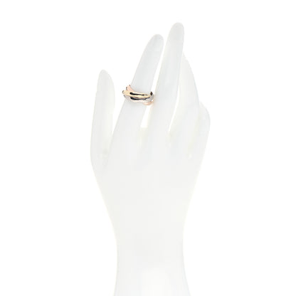 Cartier 18K Pink Yellow White Gold Classic Trinity Ring 53 6.25 2 of 4