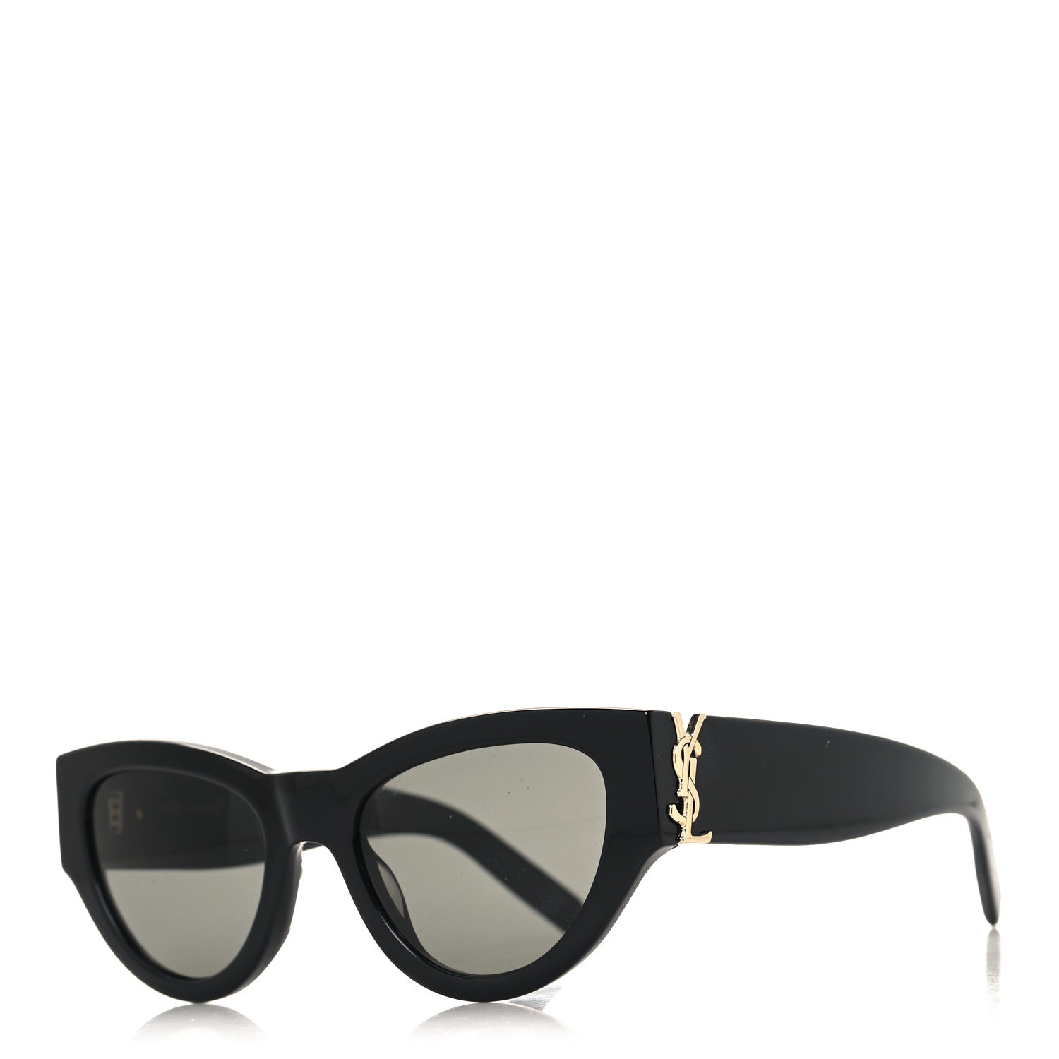 Saint Laurent Acetate Sunglasses SL M94 Black 1 of 8