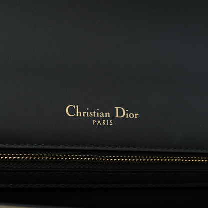 Christian Dior Metallic Patent Micro-Cannage Medium Diorama Flap Bag Gold 6 of 16