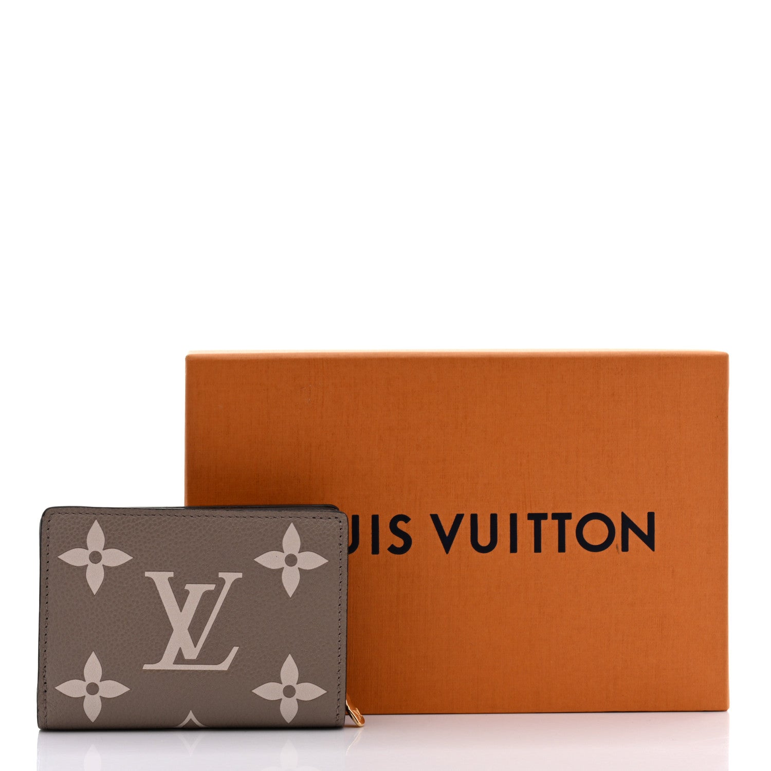 Louis Vuitton Empreinte Monogram Giant Clea Wallet Tourterelle Creme 7 of 7