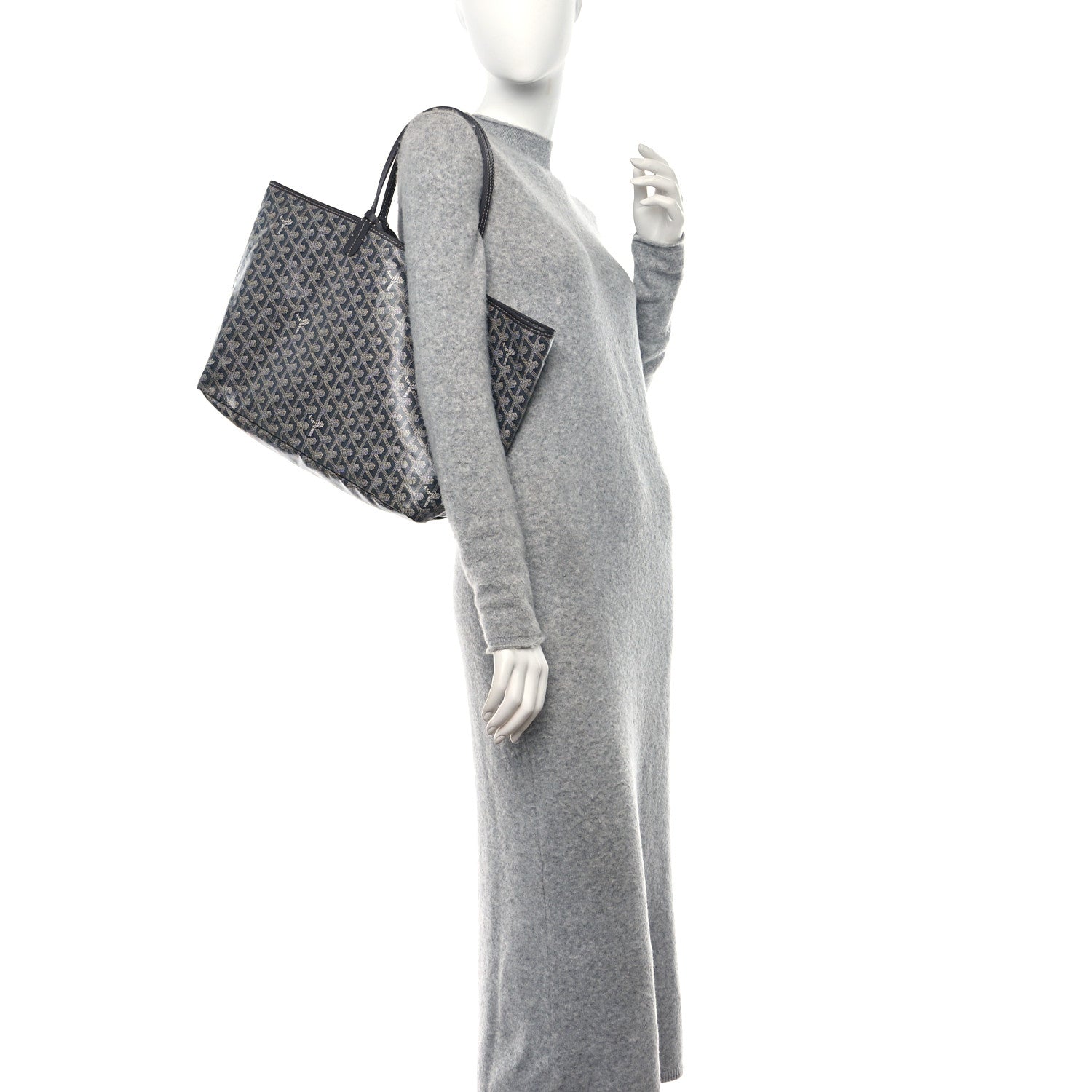 Goyard Goyardine Saint Louis PM Grey 2 of 11