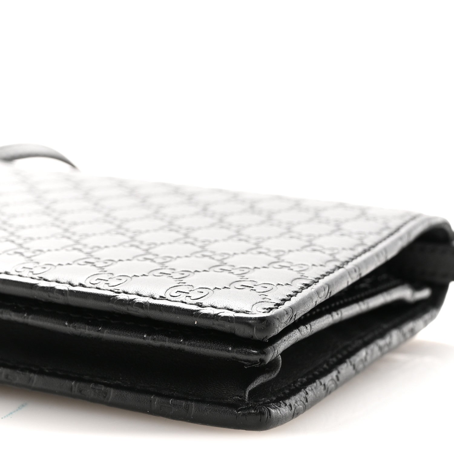 Gucci Microguccissima Crossbody Wallet Black 9 of 9