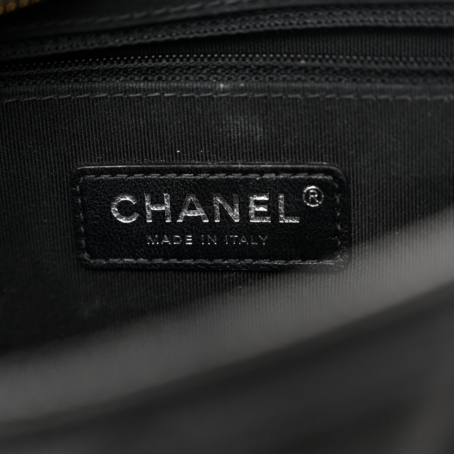 Chanel Patent Goatskin Quilted Medium Gabrielle Hobo Black 6 of 10