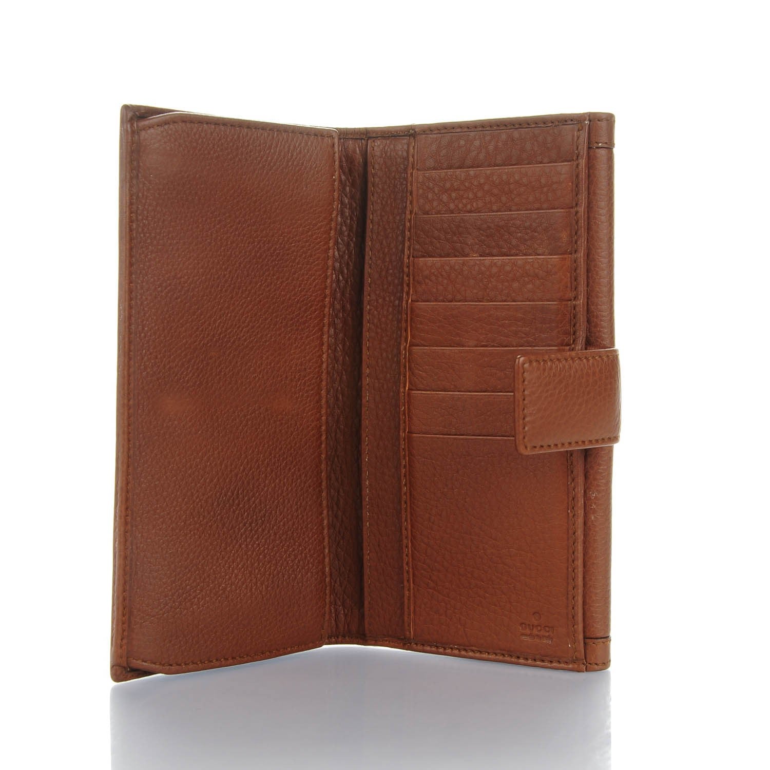 Gucci Cellarius Calfskin Bella Continental Wallet Cuir 5 of 8