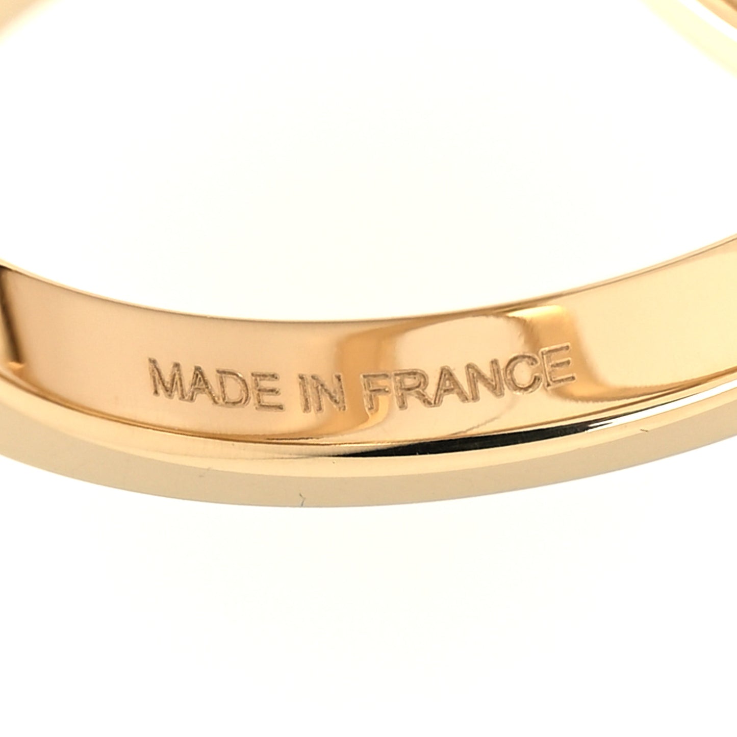 Permabrass Trio Scarf Ring