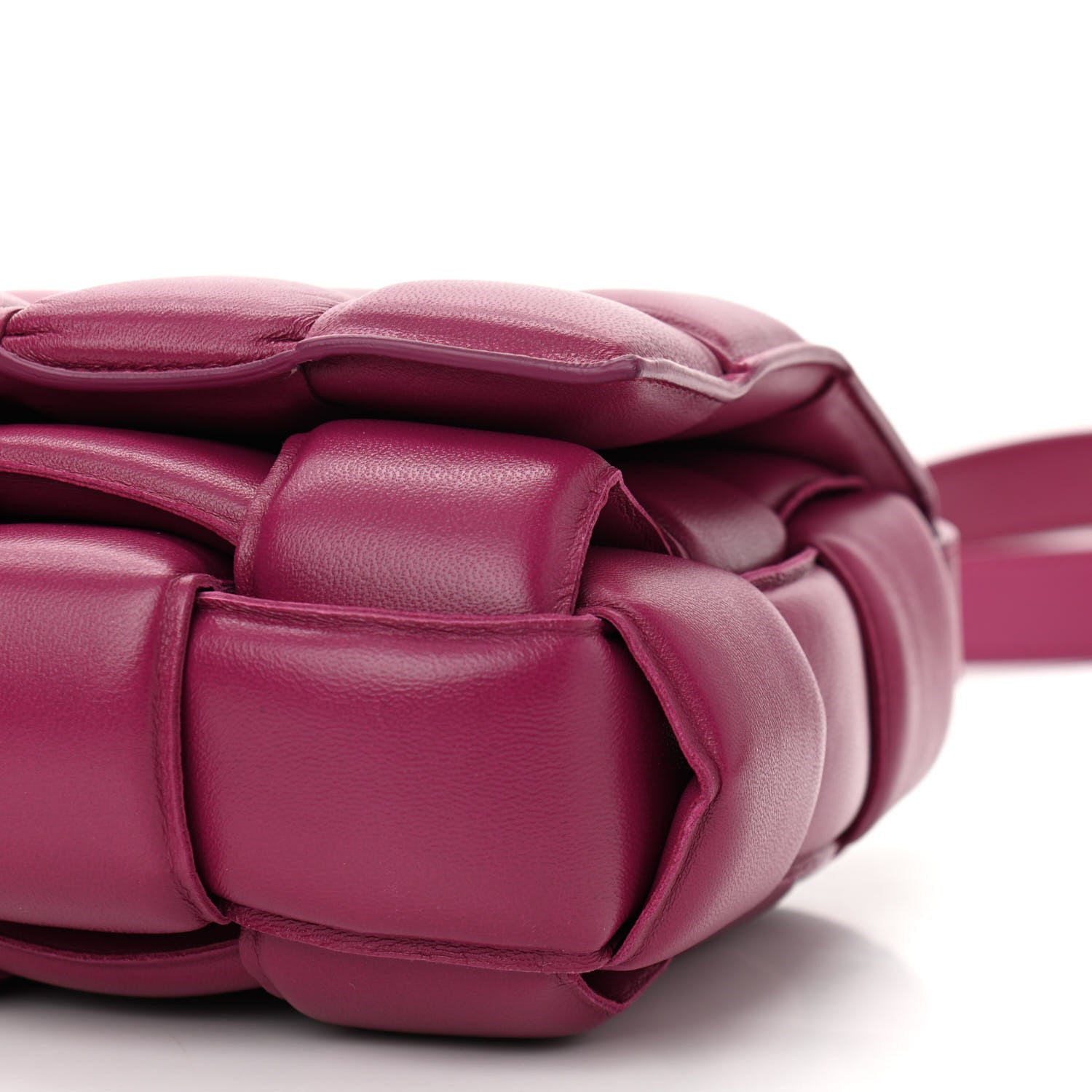 Bottega Veneta Nappa Maxi Intreccio Padded Cassette Crossbody Bag Cinnabar 9 of 10