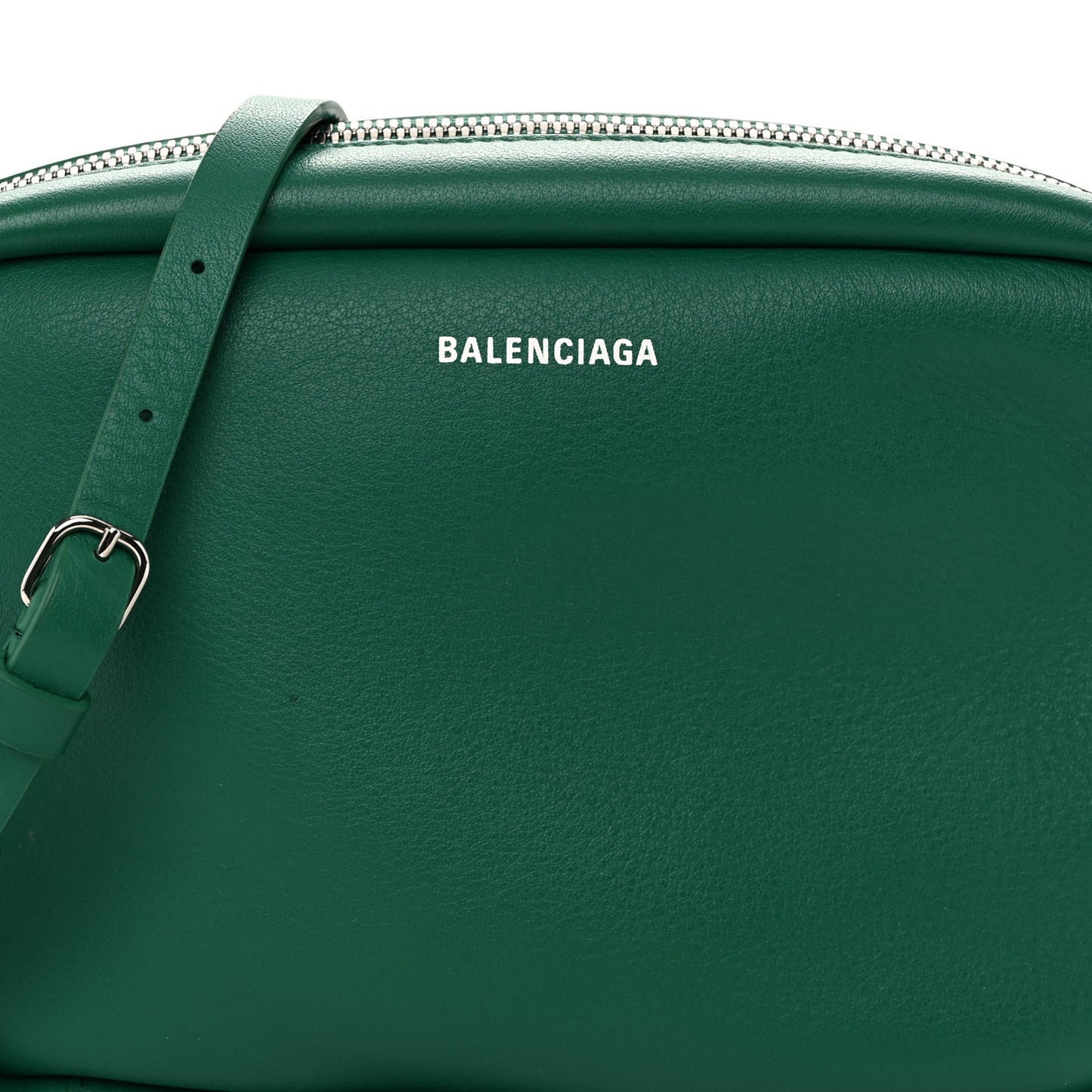 Calfskin Logo S Everyday Camera Bag Green