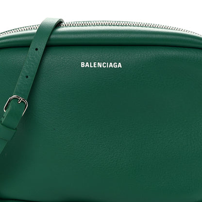 Balenciaga Calfskin Logo S Everyday Camera Bag Green 7 of 9