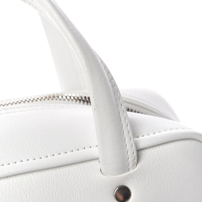 Balenciaga Shiny Day Calfskin XS Triangle Square Bag White 15 of 15