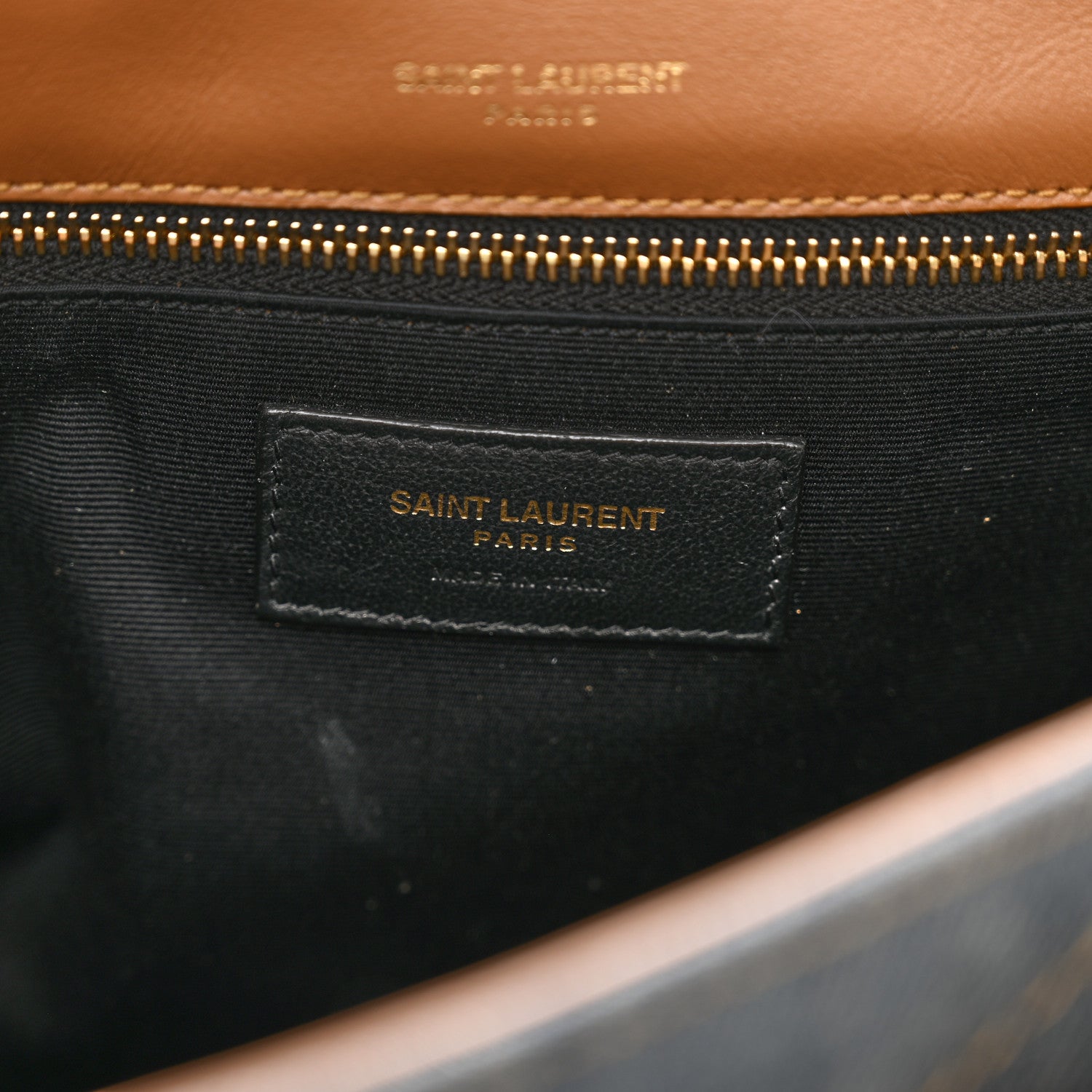 Saint Laurent Denim Suede Monogram Medium Niki Chain Satchel Blue Cinnamon 8 of 10