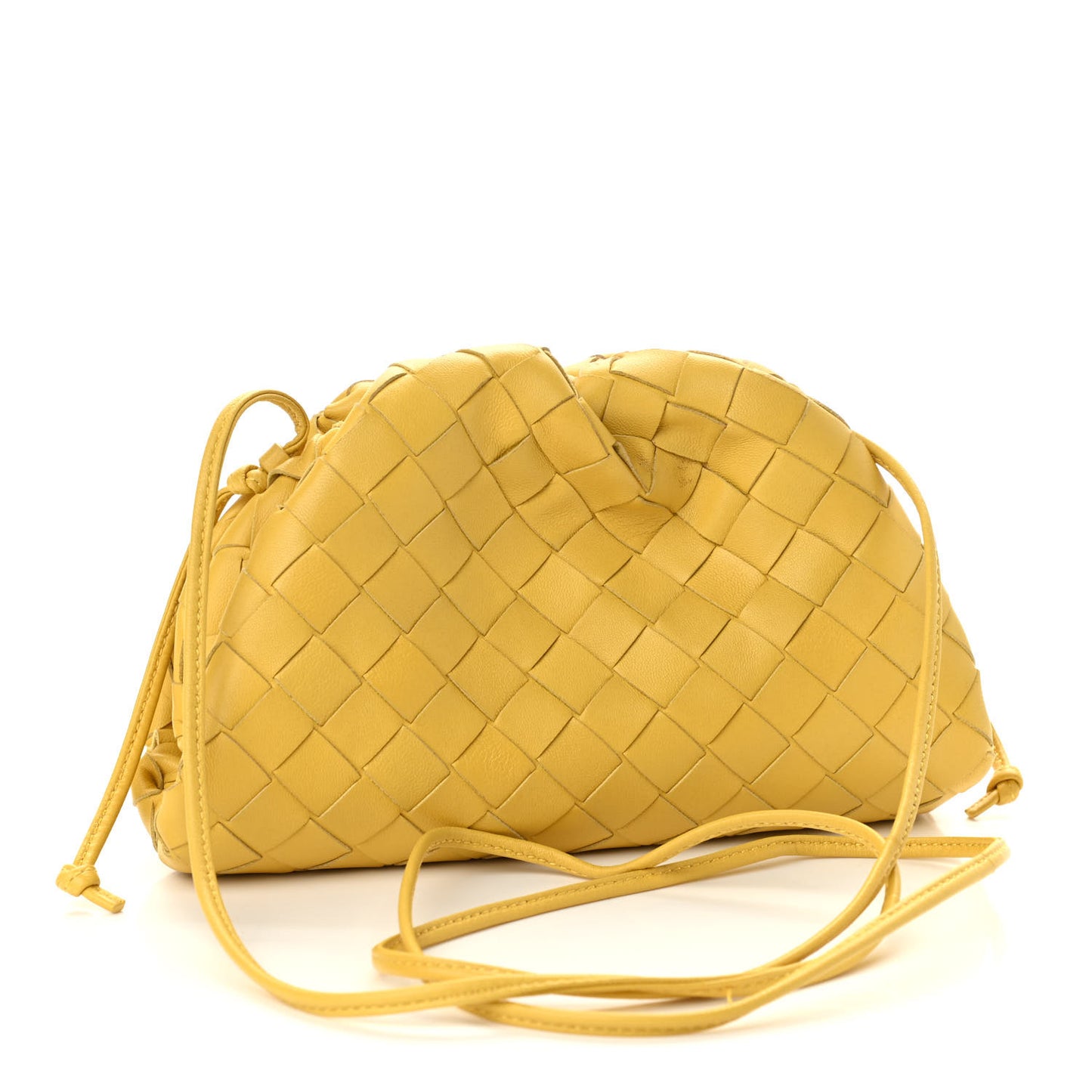 Nappa Intrecciato The Mini Pouch Buttercup