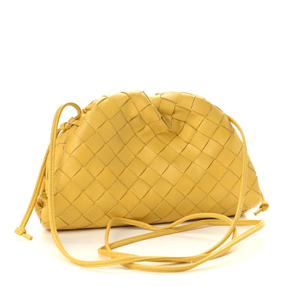 Bottega Veneta Nappa Intrecciato The Mini Pouch Buttercup 3 of 11