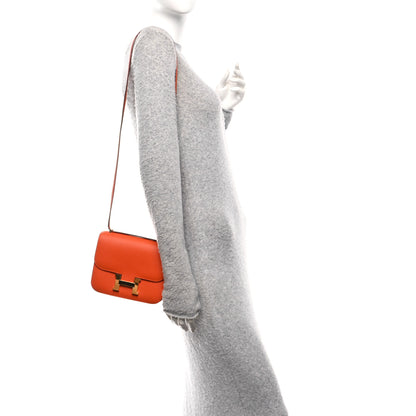 Hermes Epsom Constance 18 Orange 2 of 11