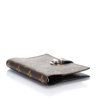 Louis Vuitton Monogram Koala Small Ring Agenda Cover Black 4 of 7