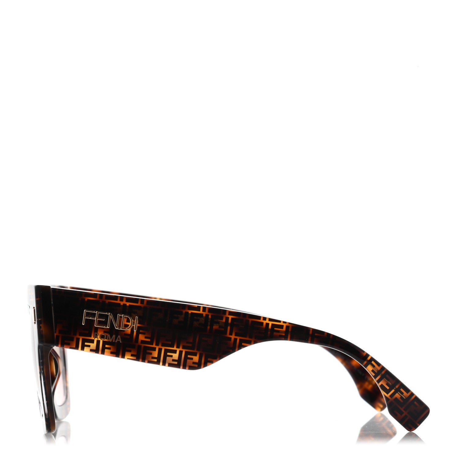 Fendi Acetate FF Sunglasses FF 0457/G/S Havana 2 of 7
