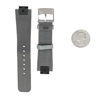 Louis Vuitton Monogram Satellite Tambour 10mm Watch Strap Silver 2 of 7